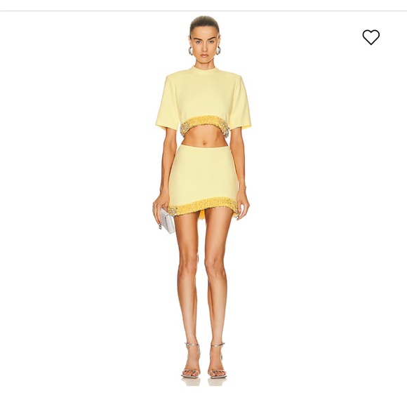Jonathan Simkhai Yellow Two-Piece Dress - Picture 3 of 10